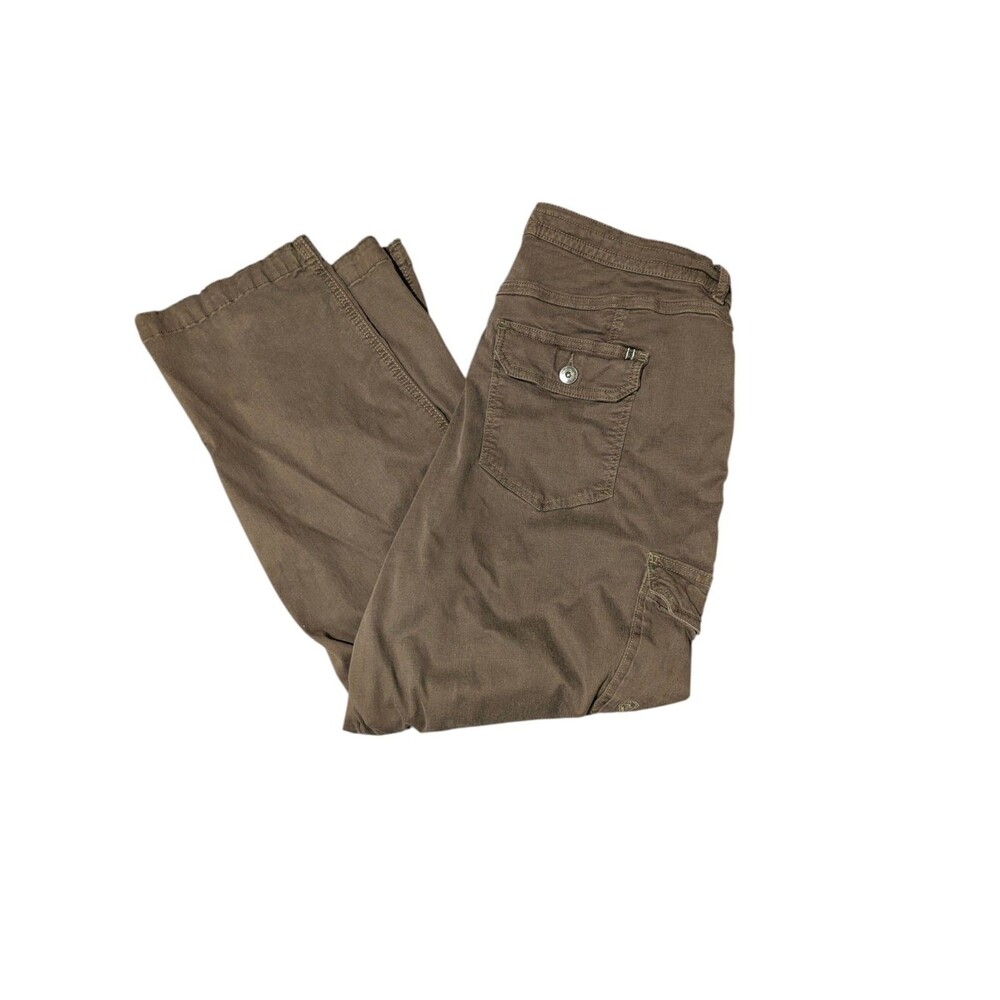 Kuhl Kultivatr Cargo Crop Pants Hiking Straight 6412 Women Size 14 26" Inseam